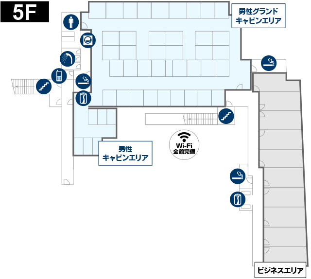 フロアマップ5F