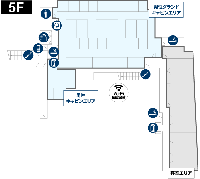 フロアマップ5F